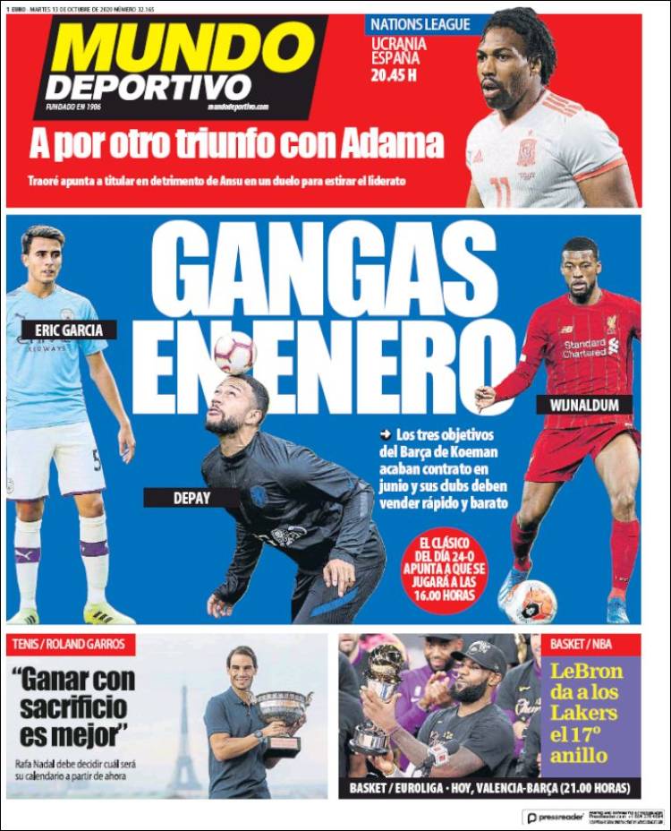 Portada de Mundo Atlético (España)