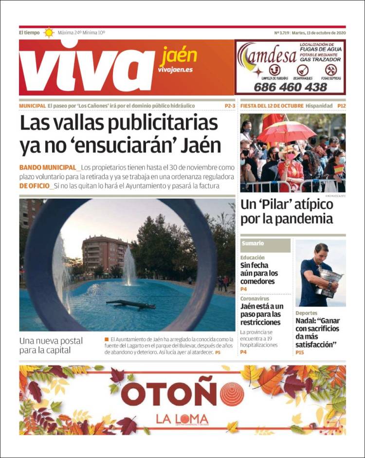 Portada de Viva Jaén (España)