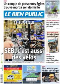 Portada de Le Bien Public (Francia)