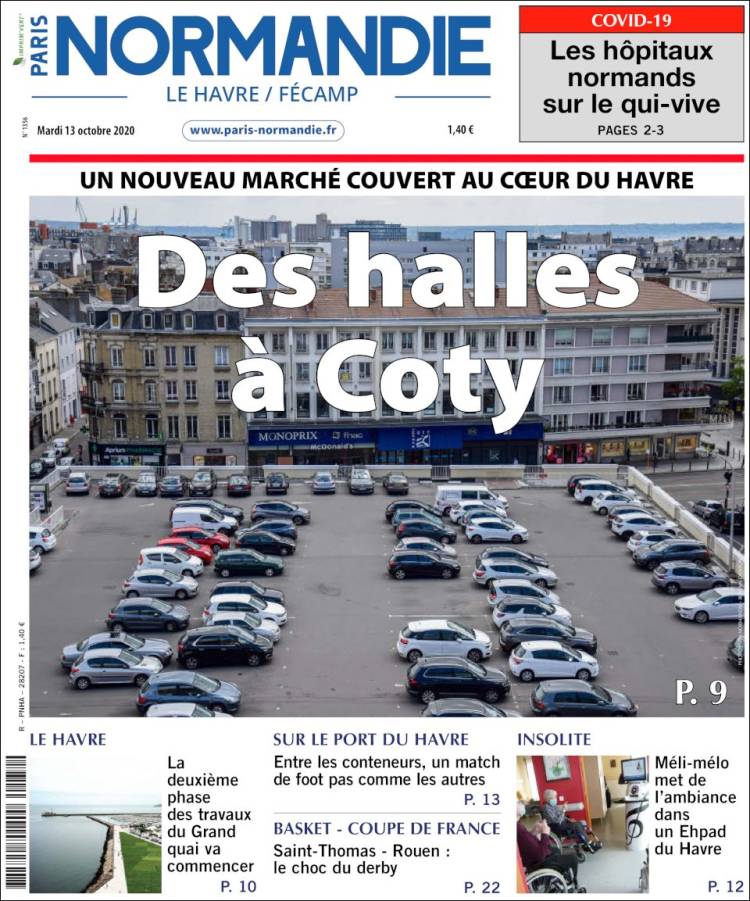 Portada de Progres de Fecamp (Francia)