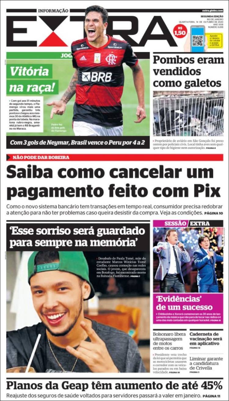 Portada de Extra (Brasil)