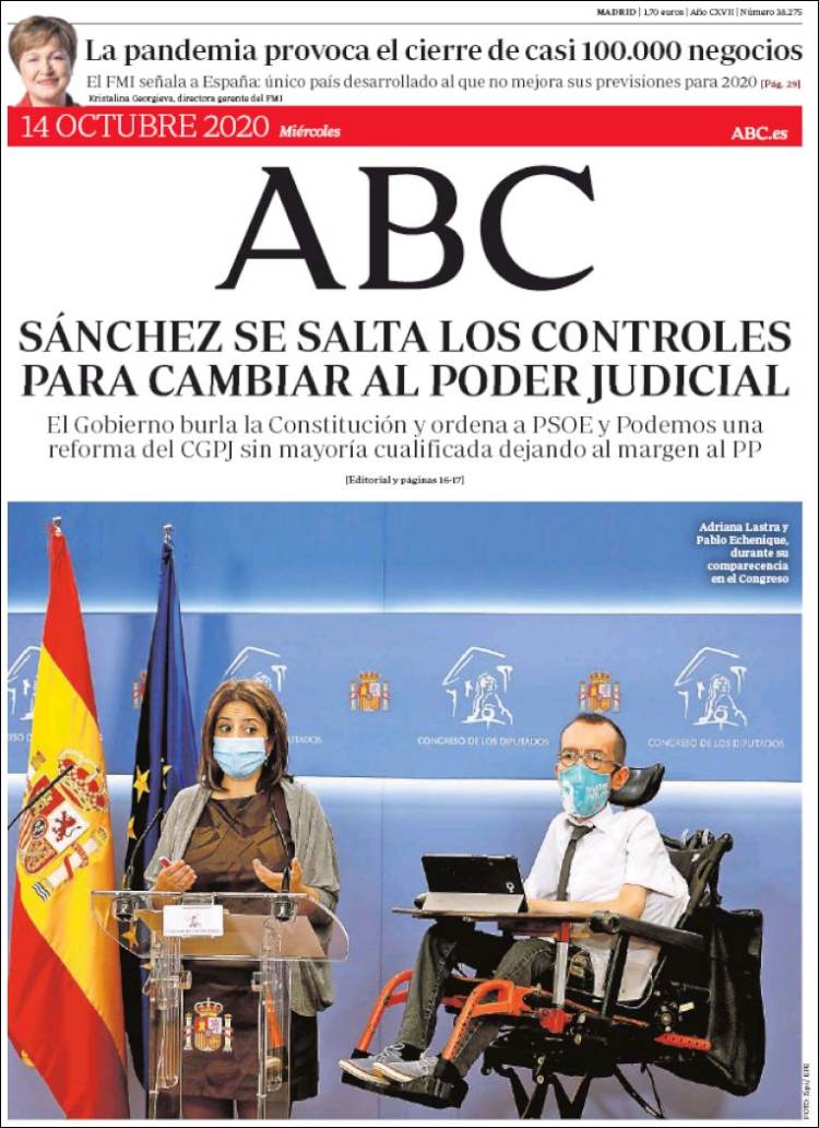 Portada de ABC (Espa&ntilde;a)