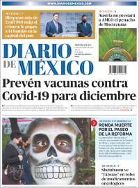 Portada de Diario de México (México)