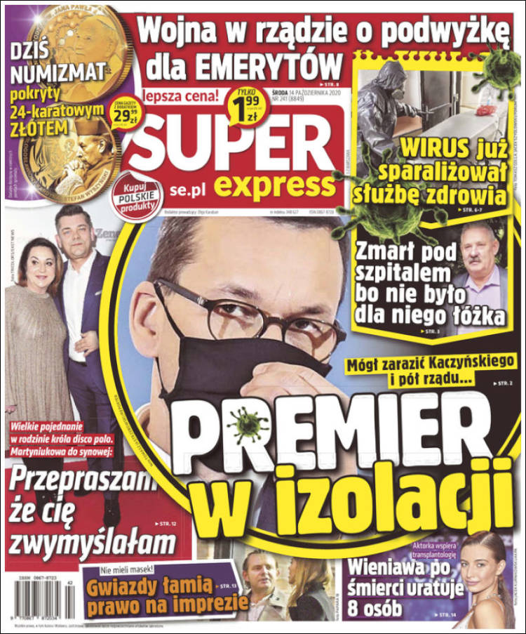 Portada de Super Express (Polonia)