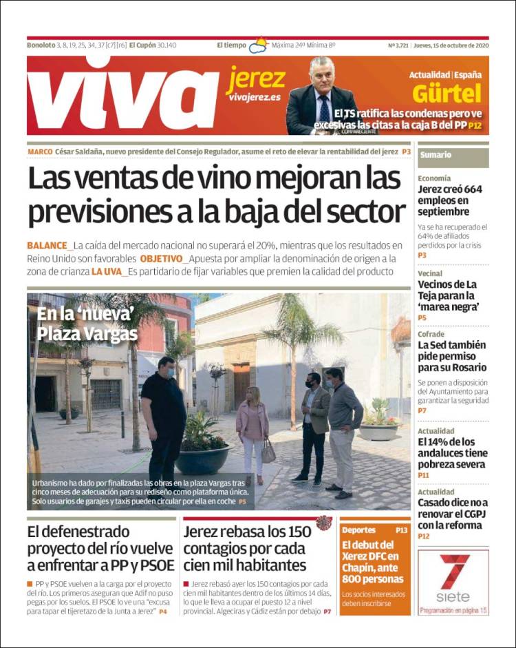 Portada de Viva Jerez (Espagne)
