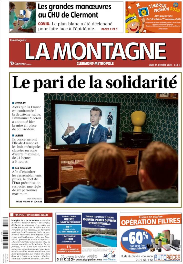 Portada de La Montagne (France)