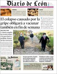 Portada de Diario de León (España)