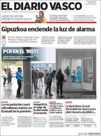 Portada de Diario Vasco (España)