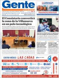 Portada de Gente en Logroño (España)