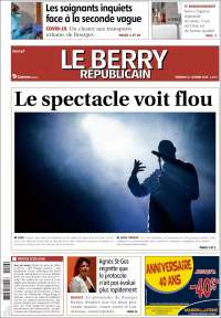 Portada de Berry Republicain (Francia)