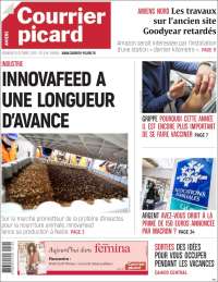 Portada de Courrier Picard (Francia)