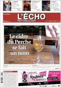 Portada de L'Echo Républicain (Francia)