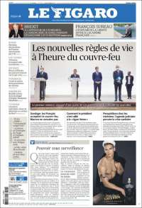 Portada de Le Figaro (Francia)