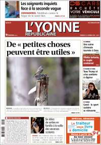 Portada de L'Yonne-Républicaine (Francia)