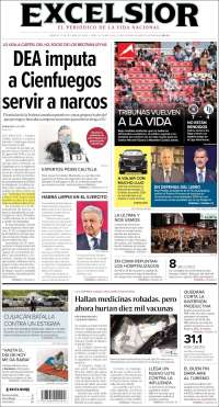 Portada de Excelsior (México)