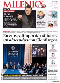 Portada de Milenio (México)