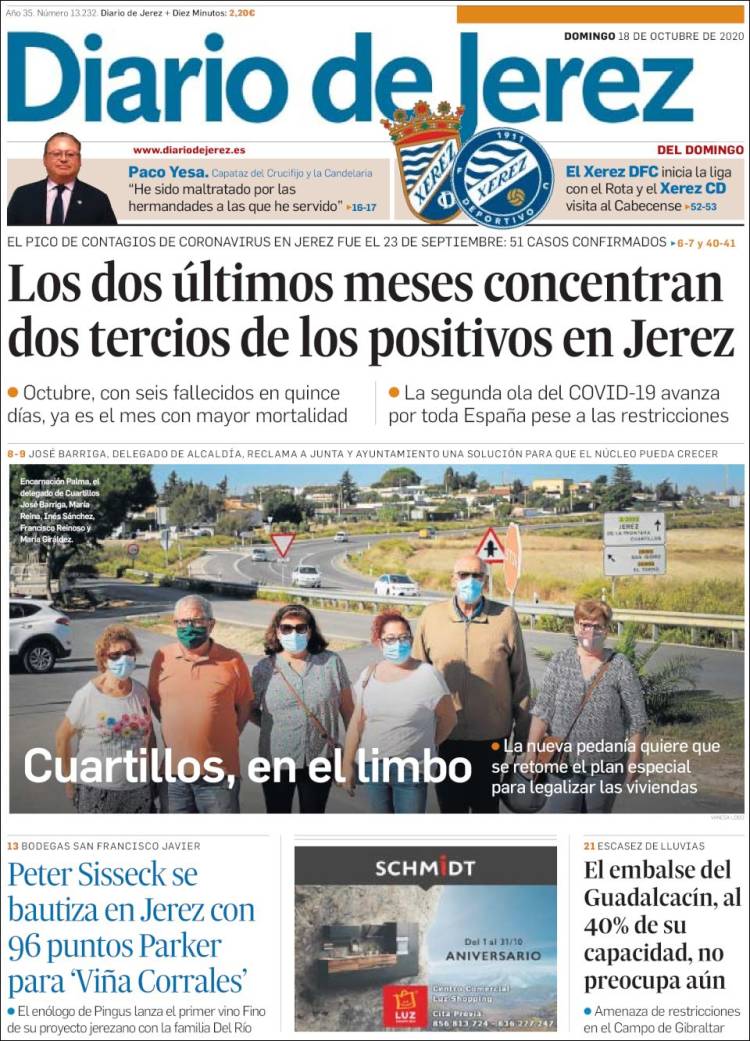 Portada de Diario de Jerez (Espa&ntilde;a)