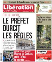 Portada de Libération Champagne (France)