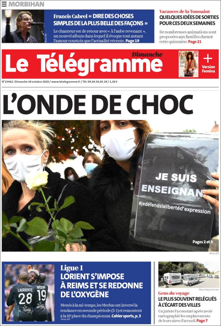 Portada de Télégramme (France)