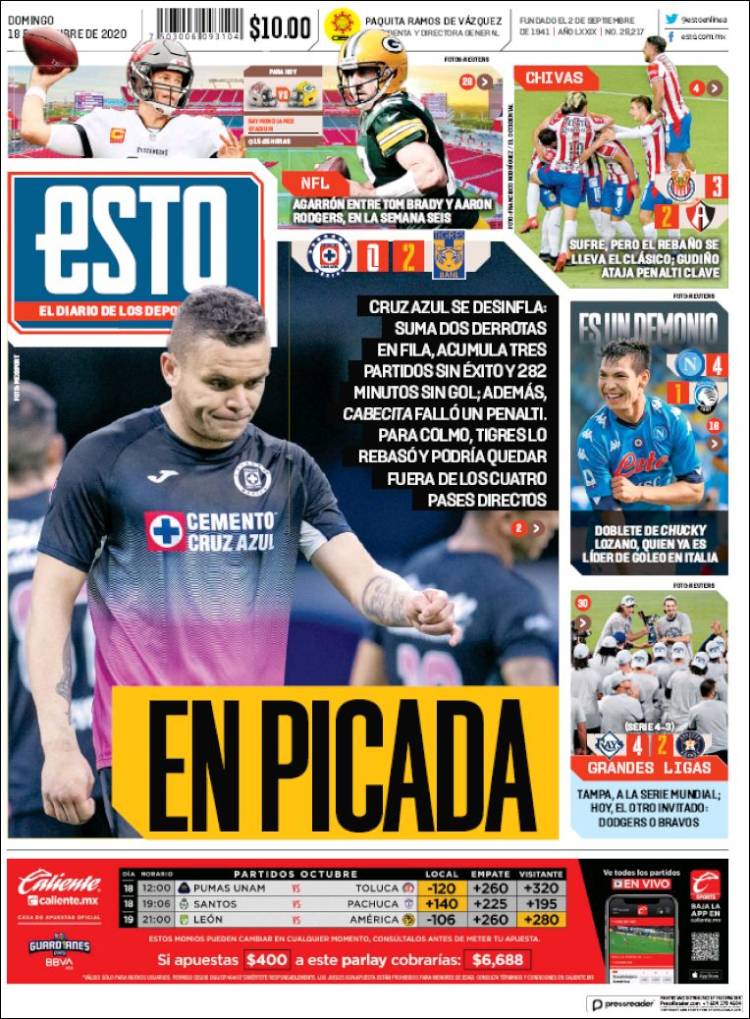 Portada de Esto (M&eacute;xico)