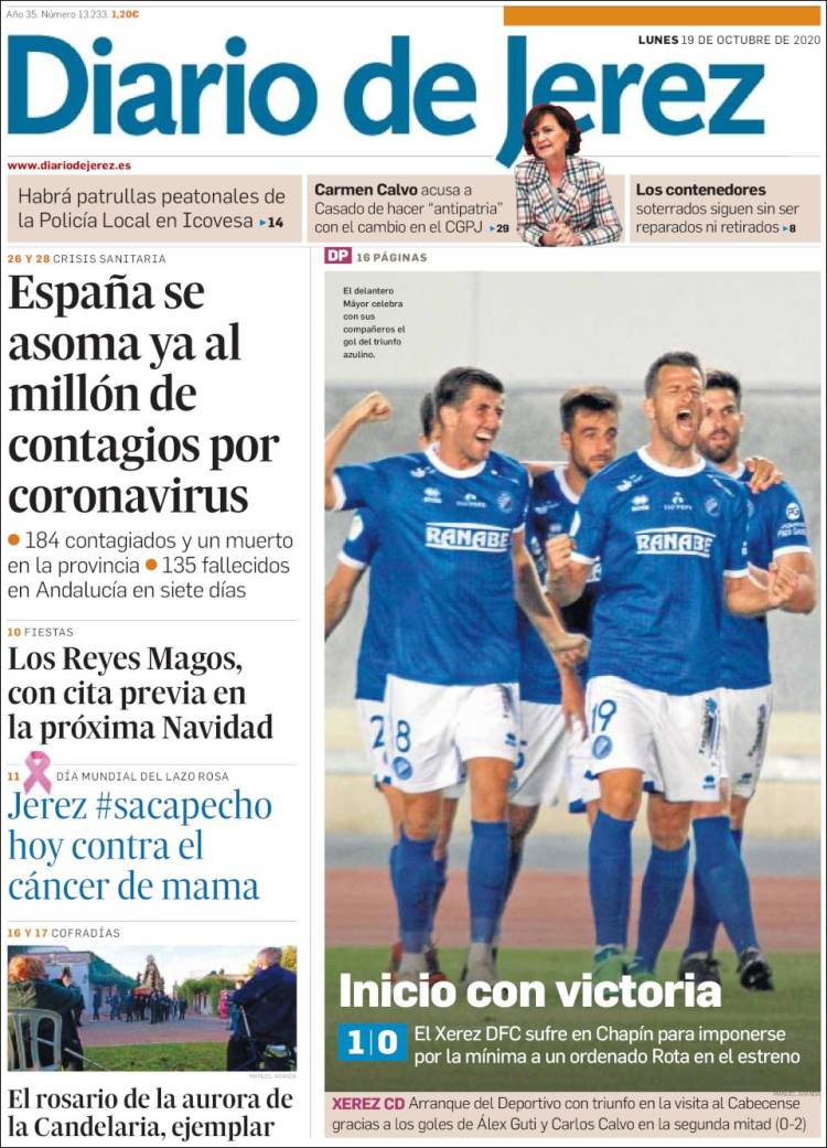 Portada de Diario de Jerez (Espa&ntilde;a)