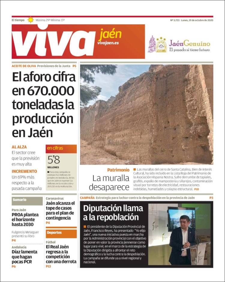 Portada de Viva Jaén (Espa&ntilde;a)