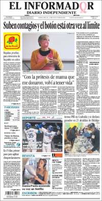 Portada de El Informador (M&eacute;xico)