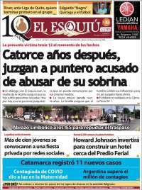 Portada de El Esquiu (Argentina)