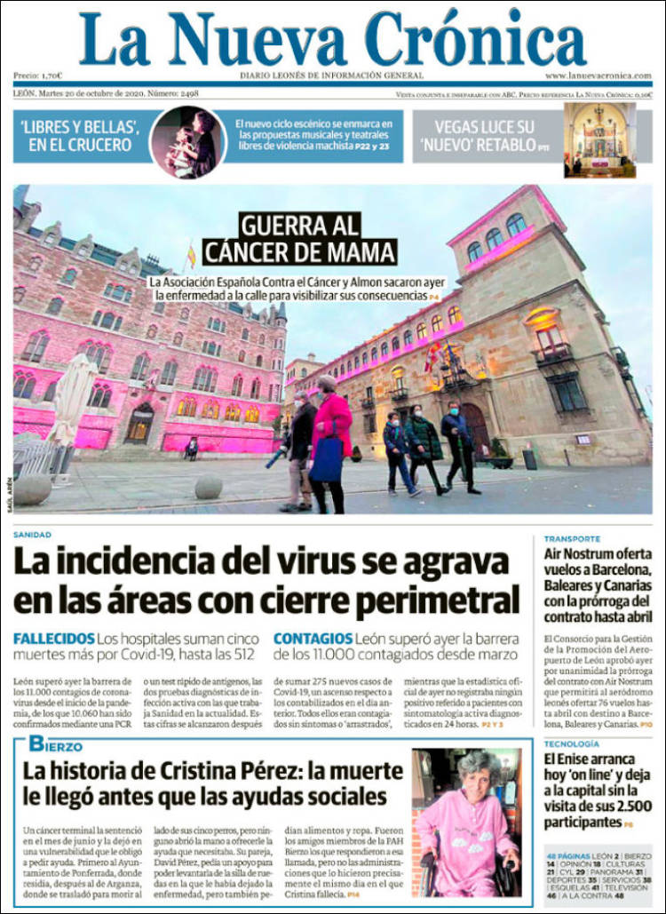 Portada de La Nueva Crónica (Espa&ntilde;a)