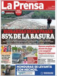 Portada de La Prensa (Honduras)