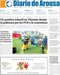 Portada de Diario de Arousa (Espa&ntilde;a)