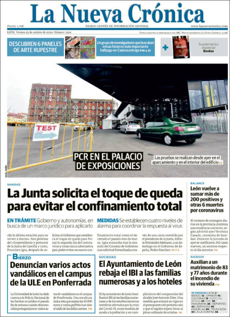 Portada de La Nueva Crónica (Espa&ntilde;a)