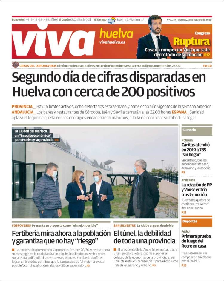 Portada de Viva Huelva (Espa&ntilde;a)