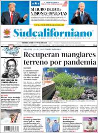 Portada de El Sudcaliforniano (M&eacute;xico)
