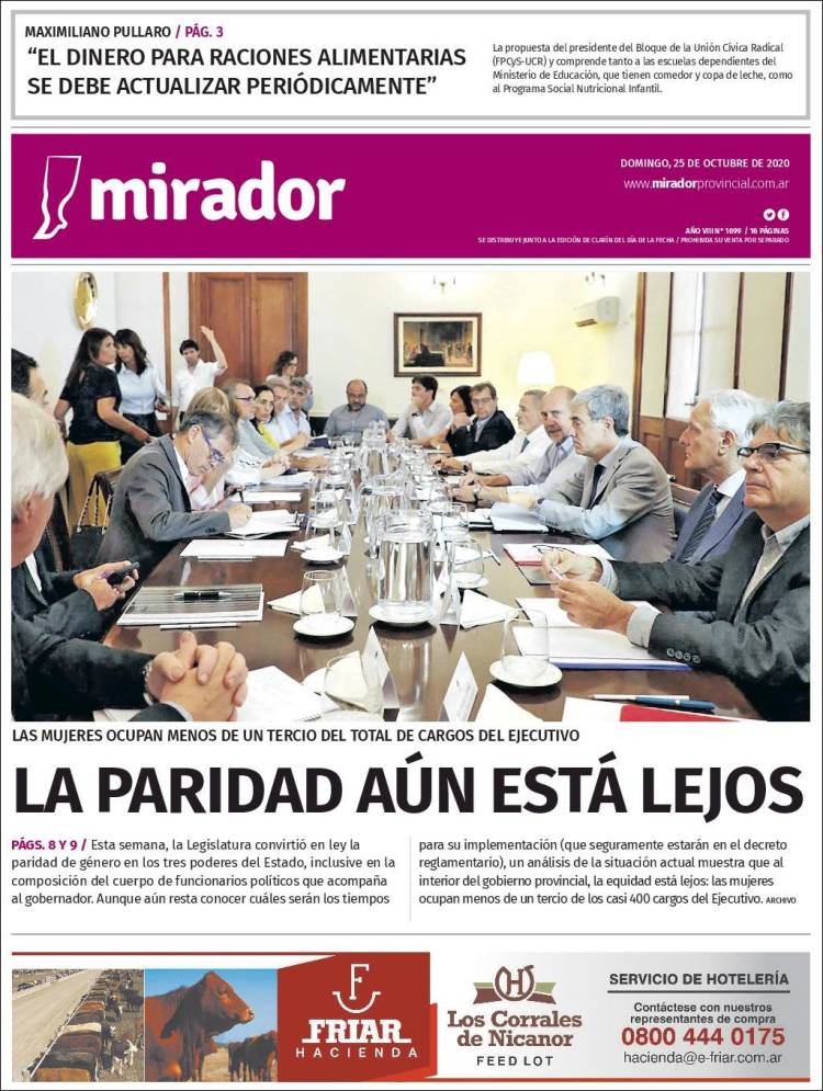 Portada de Mirador Provincial (Argentina)