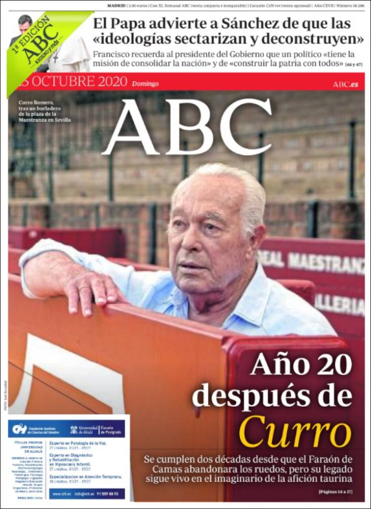Portada de ABC (Espa&ntilde;a)