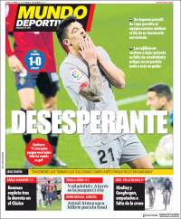 Portada de Mundo Deportivo Bizkaia (Espa&ntilde;a)