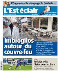 Portada de L'Est Eclair (Francia)