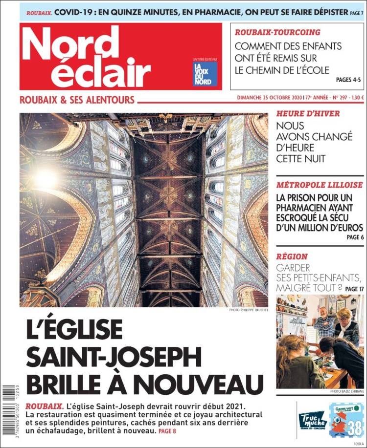 Portada de Nord Éclair (Francia)