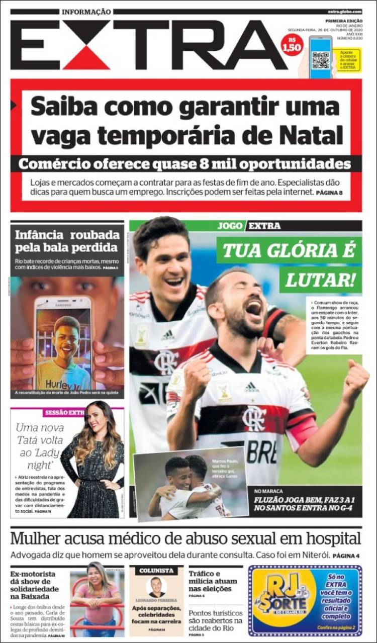 Portada de Extra (Brasil)