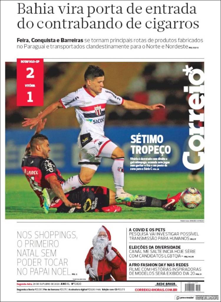 Portada de Correio* (Brasil)