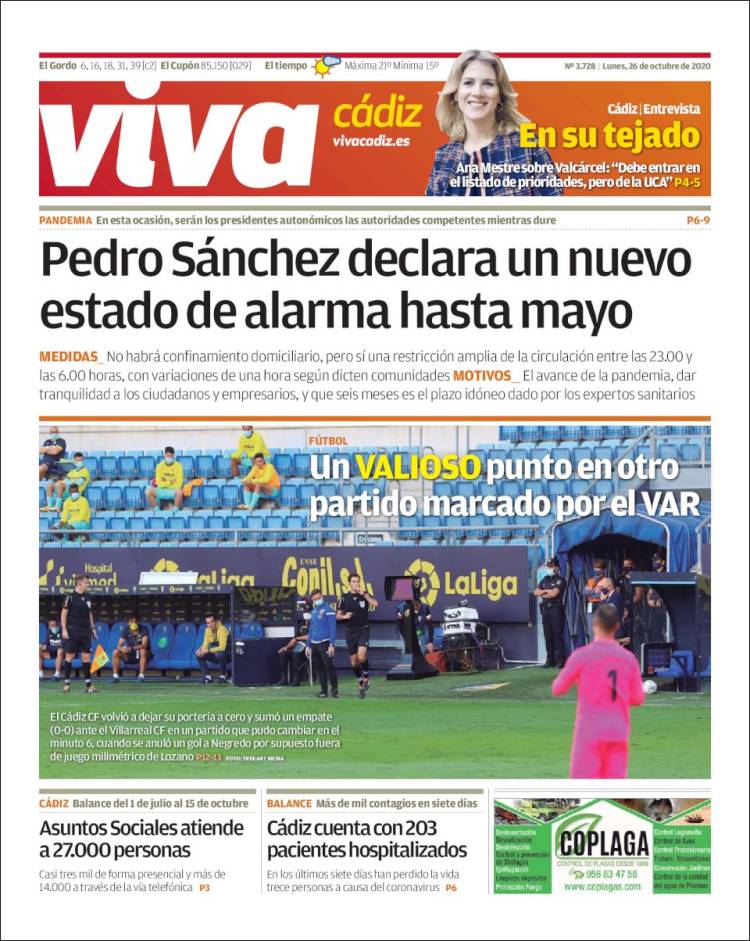 Portada de Información - Cadiz (Espa&ntilde;a)