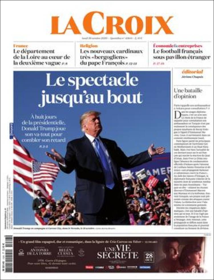 Portada de La Croix (Francia)
