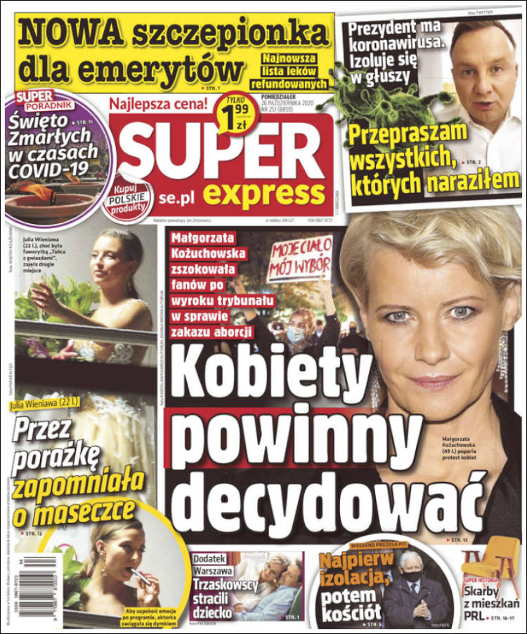 Portada de Super Express (Polonia)