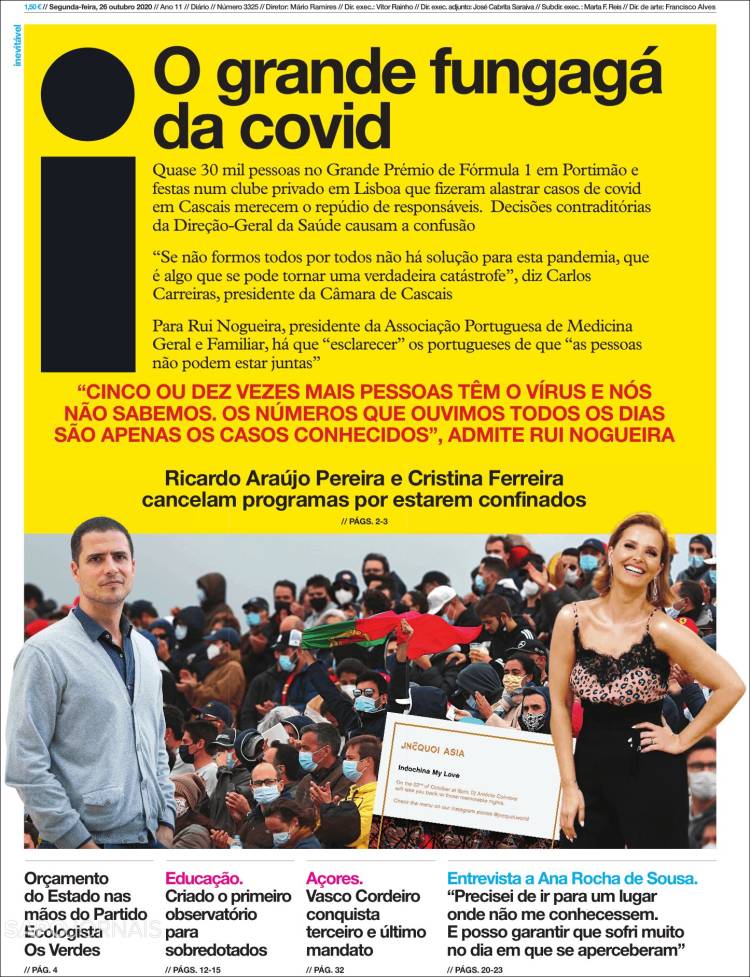 Portada de I - informação (Portugal)