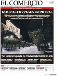 Portada de El Comercio - Gijón (Spain)