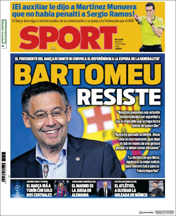 Portada de Sport (Spain)