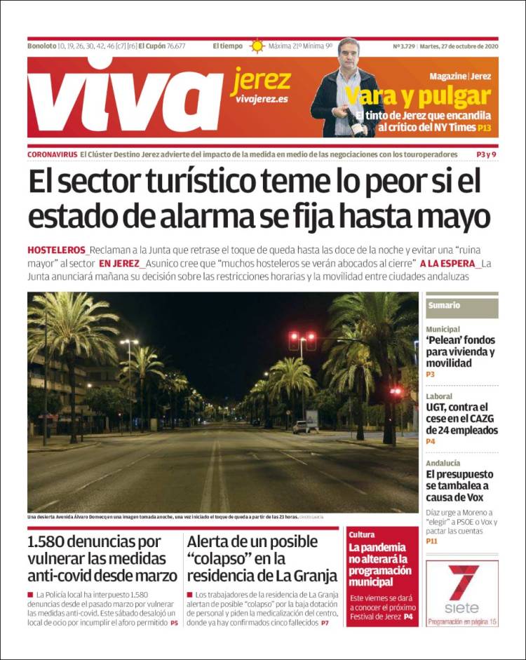 Portada de Viva Jerez (Spain)