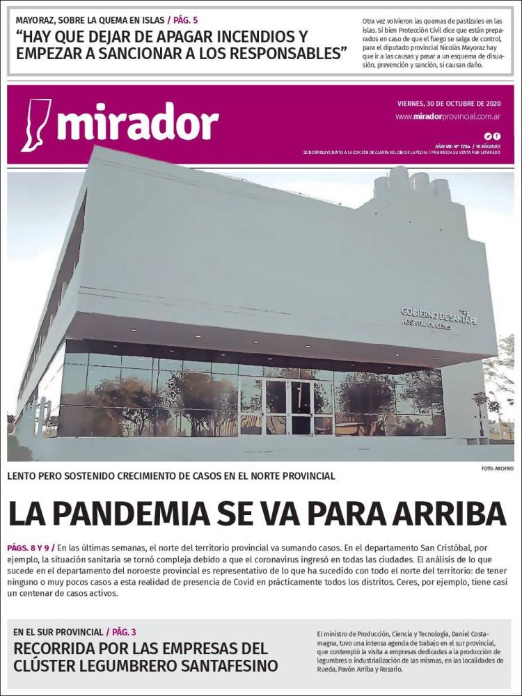 Portada de Mirador Provincial (Argentina)