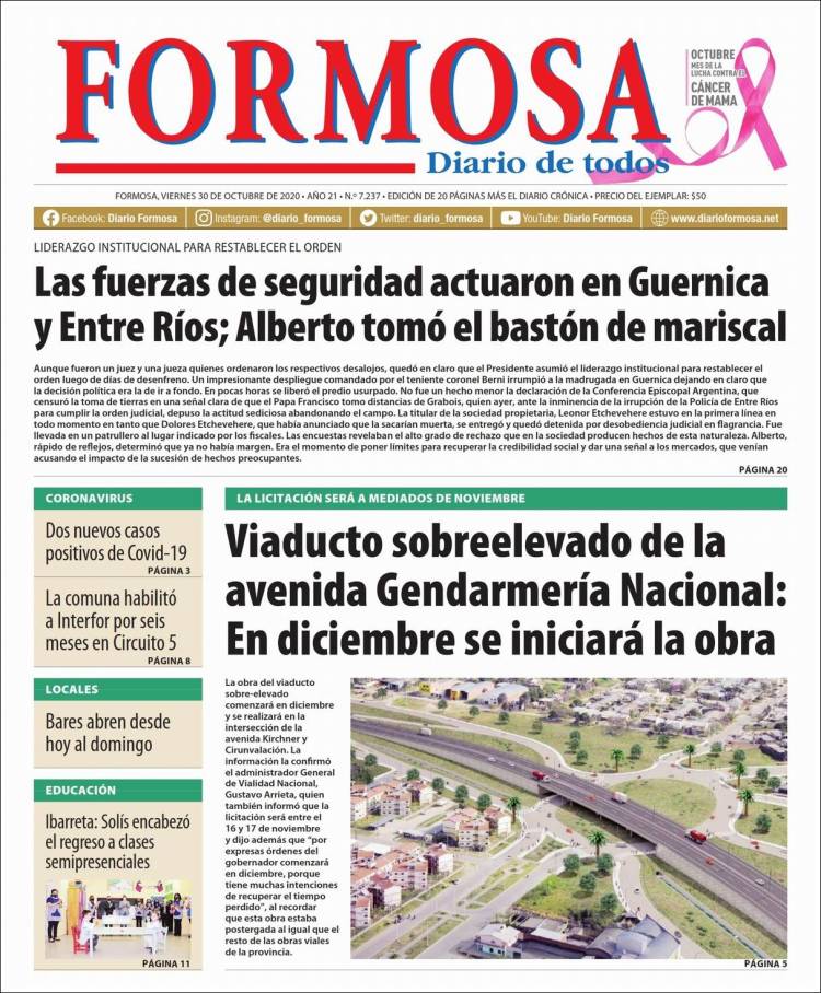 Portada de Formosa (Argentina)